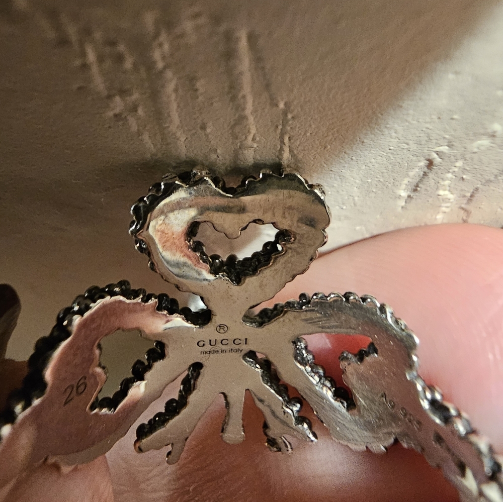 Gucci ring pearl faux pearl size 26 - Picture 4 of 4